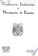 Comercio, industria y navegación de España
