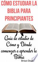 Cómo estudiar la Biblia para principianteS