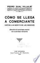 Cómo se llega a comerciante