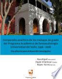 Compendio analítico de los trabajos de grado del Programa académico de fonoaudiología,