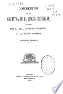 Compendio de la gramática de la lengua castellana