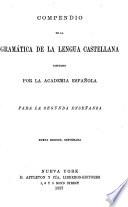 Compendio de la gramática de la lengua castellana