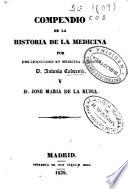 Compendio de la historia de la medicina