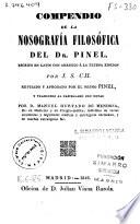 Compendio de la nosografía filosófica del Dr. Pinel