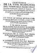Compendio de la vida de ... fray Geronimo de Alvariano