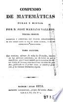 Compendio de matemáticas puras y mistas