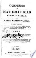 Compendio de matemáticas puras y mistas