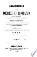 Compendio del Derecho Romano