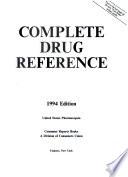 Complete Drug Reference 1994