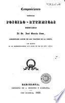 Composiciones poéticas poicilo-rythmicas dedicadas al Sr. José García Luna, acreditado actor de los teatros de la Corte, con motivo de las representaciones que acaba de dar en esta ciudad