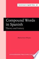 Compound Words in Spanish