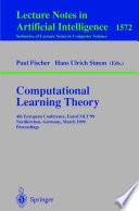 Computational Learning Theory