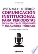 Comunicación institucional para periodistas