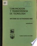 comunicacion y transferencia de tecnologia