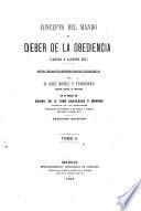 Concepto del mando y deber de la obediencia (cartas á Alfonso XIII)