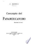 Concepto del Panamericanismo