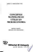 Conceptos matemáticos útiles en microeconomía