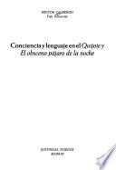 Conciencia y lenguaje en el Quijote y El obsceno pájaro de la noche