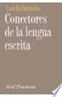 Conectores de la lengua escrita