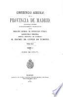 Conferencias agricolas de la provincia de Madrid