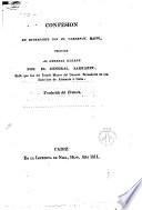 Confesión de Buonaparte con el Cardenal Mauri, dedicada al General Kleber