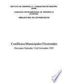 Conflictos municipales electorales