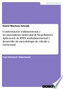 Conformación tridimensional y reconocimiento molecular de biopolímeros. Aplicación de RMN multidimensional y desarrollo de metodología de cálculo y estructural