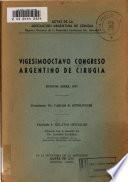 Congreso Argentino de Cirugía. 1957 v. 1
