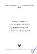 Congreso de Educación: Nuevas tecnologías y educación