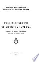Congreso de medicina interna ...