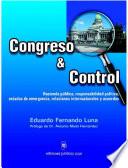 Congreso y Control