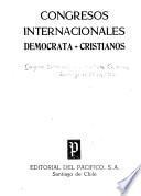 Congresos internacionales demócrata-cristianos