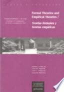 Congress, Formal Theories and Empirical Theories