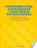 Conocimientos, capacidades y destrezas estudiantiles