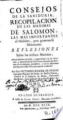 Consejos de la sabiduria
