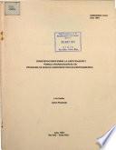 Consideraciones Sobre la Justifacacion Y Perspectivas de Un Programa de Seguro Agrocrediticion en Centroamerica