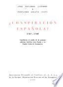 CONSPIRACION ESPANOLA: 1787-1789