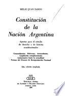 Constitución de la Nación Argentina