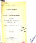 CONSTITUCION DE LOS ESTADOS UNIDOS DE VENEZUELA SANCIONADA POR EL CONGRESO NACIONAL