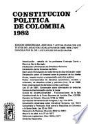Constitución política de Colombia, 1982
