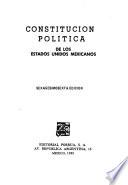 Constitución política de los Estados Unidos Mexicanos