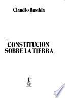 Constitución sobre la tierra