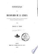 Consultas al diccionario de la lengua