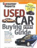 Consumer Reports Used Car Buying Guide