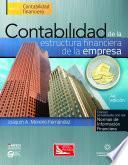 Contabilidad de la Estructura Financiera de la Empresa, 4a.Ed.