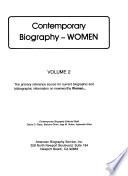 Contemporary Biography - Women