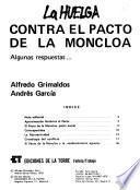 Contra el Pacto de la Moncloa