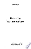 Contra la mentira