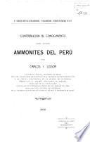 Contribución al conocimiento sobre algunos Ammonites del Perú