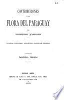 Contribuciones a la flora del Paraguay